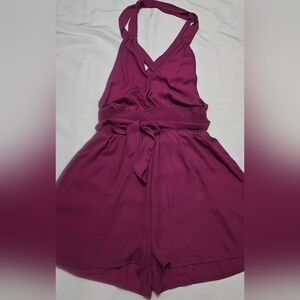 Jumpsuit burgundy